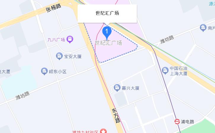世紀(jì)匯廣場位置
